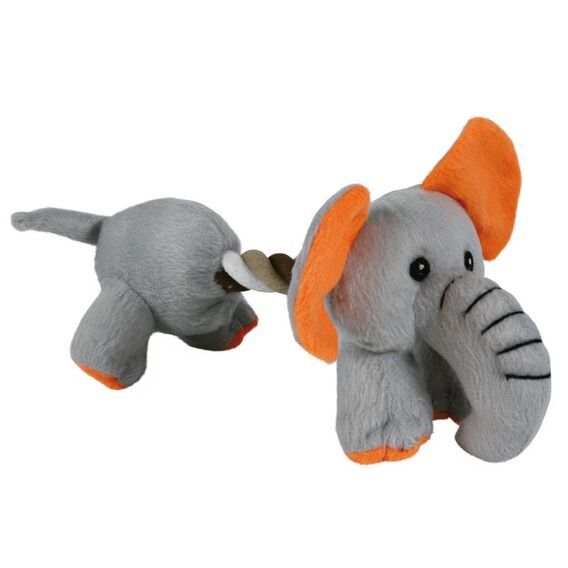 TRIXIE 17 cm dog toy plush puppy baby elephant