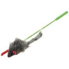 ZooOne teaser fishing rod with mouse toy
