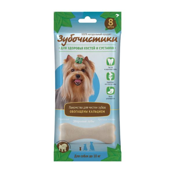 Toothpicks "Calcium" for small breed dogs (7 pcs.) 60 g