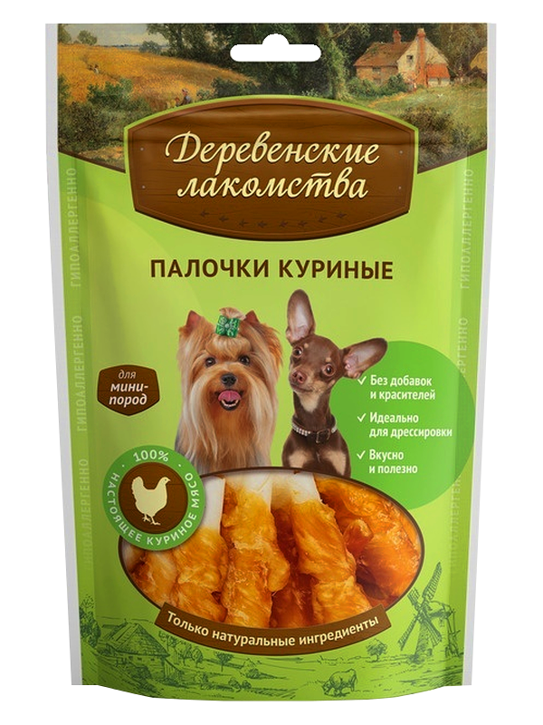 Country Treats "Chicken Sticks for small breed dogs" 55g