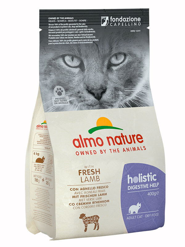 ALMO NATURE cat food: prevention of gastrointestinal diseases, lamb