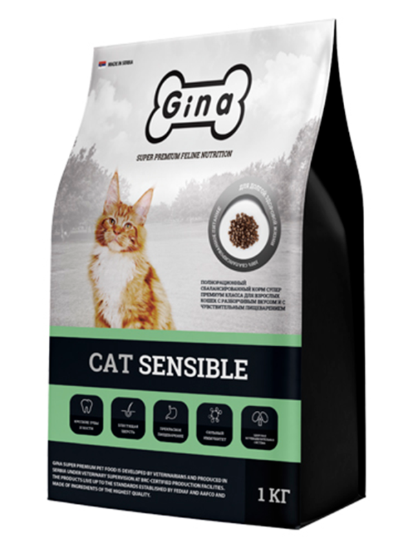 GINA Gina Cat Sensible food for cats with sensitive digestion