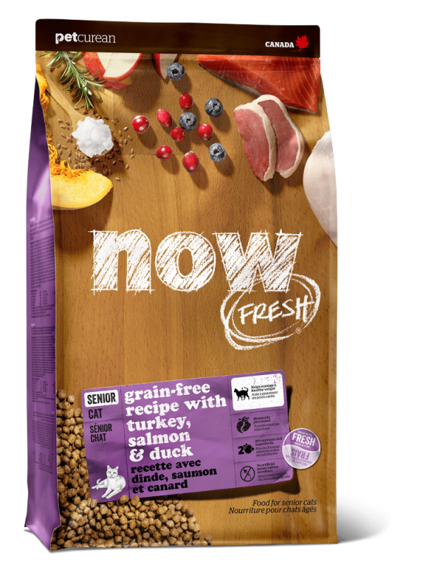 NOW Weight Control - Grain-Free Cat Food with Turkey, Duck and Vegetables (NEW)